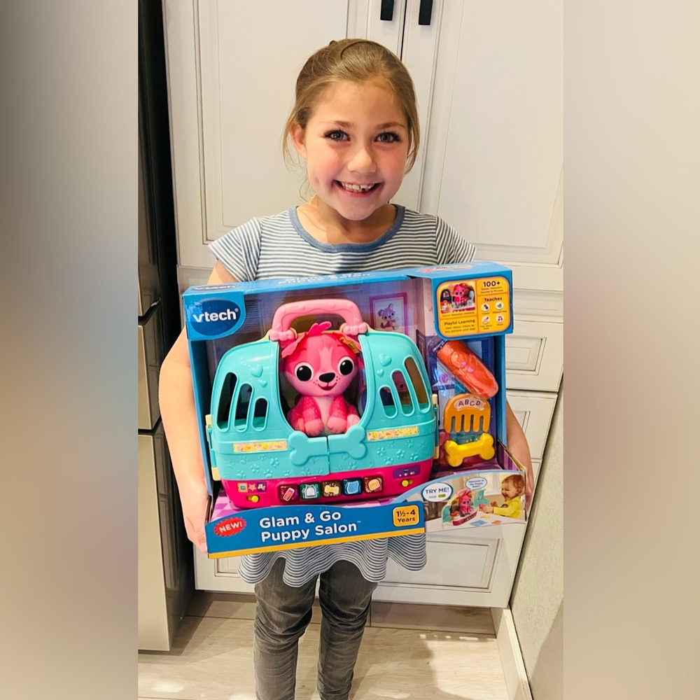 NIB VTech Glam & Go Puppy Salon